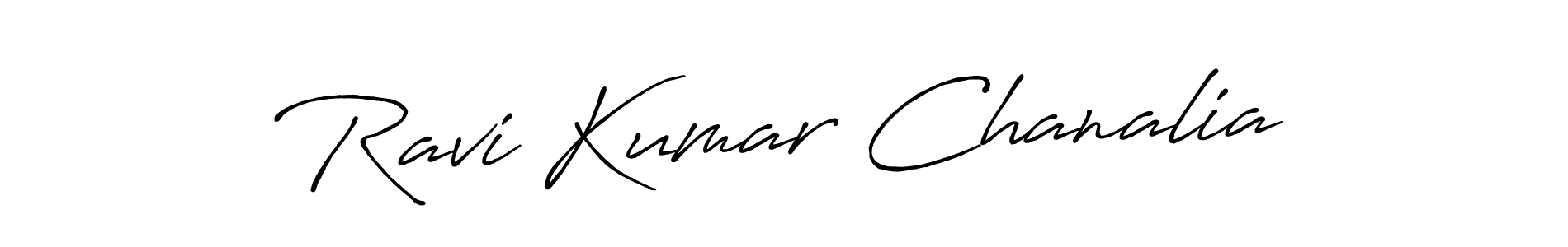 The best way (Antro_Vectra_Bolder) to make a short signature is to pick only two or three words in your name. The name Ravi Kumar Chanalia include a total of six letters. For converting this name. Ravi Kumar Chanalia signature style 7 images and pictures png