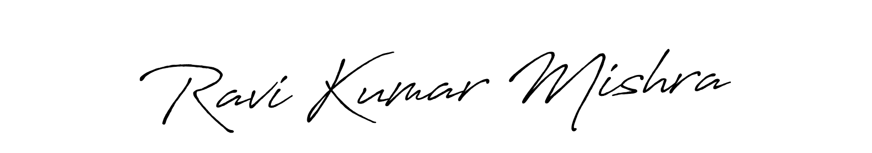 It looks lik you need a new signature style for name Ravi Kumar Mishra. Design unique handwritten (Antro_Vectra_Bolder) signature with our free signature maker in just a few clicks. Ravi Kumar Mishra signature style 7 images and pictures png