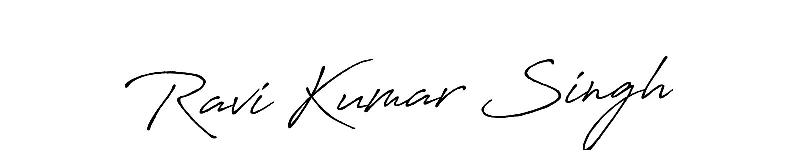 It looks lik you need a new signature style for name Ravi Kumar Singh. Design unique handwritten (Antro_Vectra_Bolder) signature with our free signature maker in just a few clicks. Ravi Kumar Singh signature style 7 images and pictures png