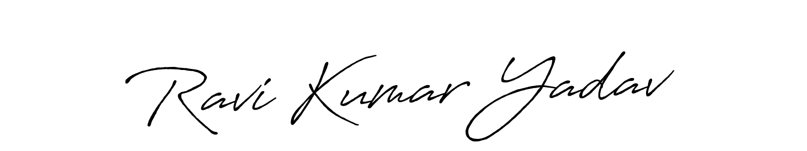 You should practise on your own different ways (Antro_Vectra_Bolder) to write your name (Ravi Kumar Yadav) in signature. don't let someone else do it for you. Ravi Kumar Yadav signature style 7 images and pictures png