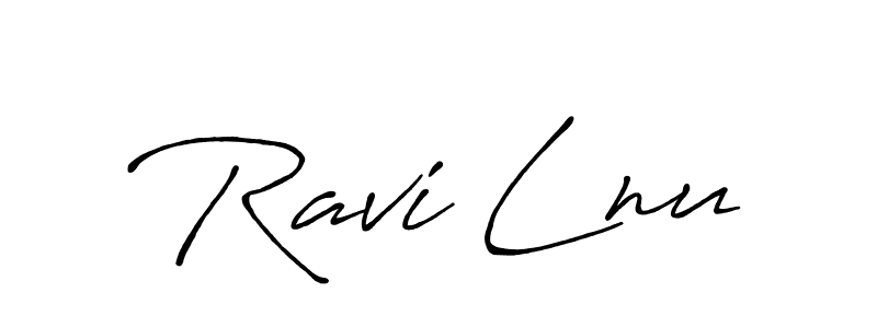 How to Draw Ravi Lnu signature style? Antro_Vectra_Bolder is a latest design signature styles for name Ravi Lnu. Ravi Lnu signature style 7 images and pictures png