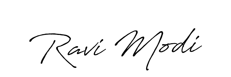 Antro_Vectra_Bolder is a professional signature style that is perfect for those who want to add a touch of class to their signature. It is also a great choice for those who want to make their signature more unique. Get Ravi Modi name to fancy signature for free. Ravi Modi signature style 7 images and pictures png