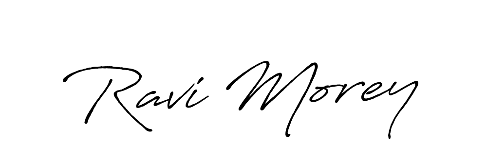 Once you've used our free online signature maker to create your best signature Antro_Vectra_Bolder style, it's time to enjoy all of the benefits that Ravi Morey name signing documents. Ravi Morey signature style 7 images and pictures png