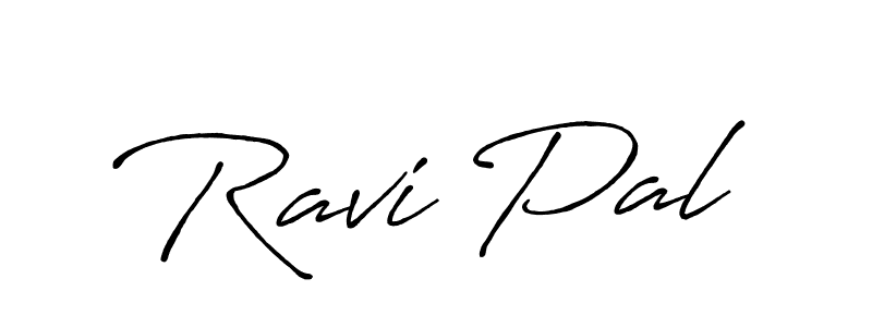 The best way (Antro_Vectra_Bolder) to make a short signature is to pick only two or three words in your name. The name Ravi Pal include a total of six letters. For converting this name. Ravi Pal signature style 7 images and pictures png