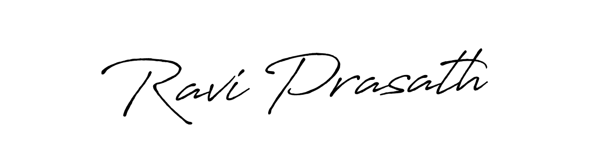 Also we have Ravi Prasath name is the best signature style. Create professional handwritten signature collection using Antro_Vectra_Bolder autograph style. Ravi Prasath signature style 7 images and pictures png