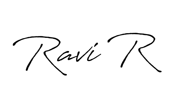 Make a beautiful signature design for name Ravi R. Use this online signature maker to create a handwritten signature for free. Ravi R signature style 7 images and pictures png