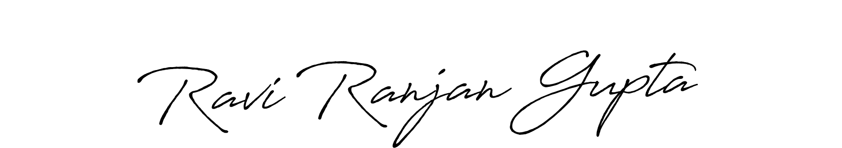 The best way (Antro_Vectra_Bolder) to make a short signature is to pick only two or three words in your name. The name Ravi Ranjan Gupta include a total of six letters. For converting this name. Ravi Ranjan Gupta signature style 7 images and pictures png