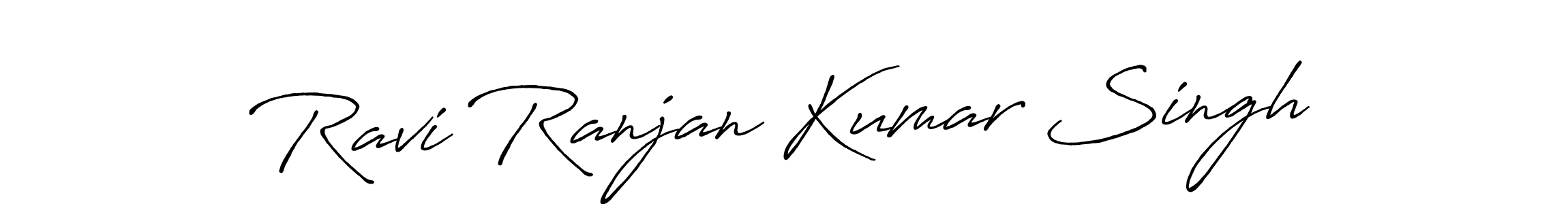 Ravi Ranjan Kumar Singh stylish signature style. Best Handwritten Sign (Antro_Vectra_Bolder) for my name. Handwritten Signature Collection Ideas for my name Ravi Ranjan Kumar Singh. Ravi Ranjan Kumar Singh signature style 7 images and pictures png