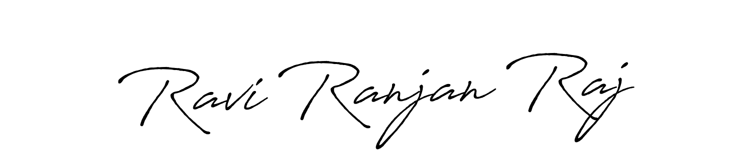 Ravi Ranjan Raj stylish signature style. Best Handwritten Sign (Antro_Vectra_Bolder) for my name. Handwritten Signature Collection Ideas for my name Ravi Ranjan Raj. Ravi Ranjan Raj signature style 7 images and pictures png