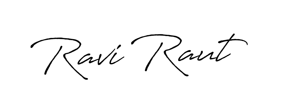 Also we have Ravi Raut name is the best signature style. Create professional handwritten signature collection using Antro_Vectra_Bolder autograph style. Ravi Raut signature style 7 images and pictures png