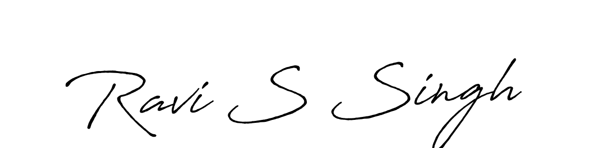 Make a beautiful signature design for name Ravi S Singh. Use this online signature maker to create a handwritten signature for free. Ravi S Singh signature style 7 images and pictures png