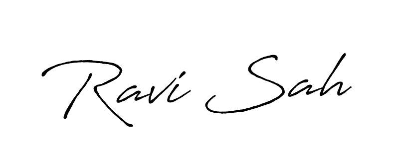 Make a beautiful signature design for name Ravi Sah. Use this online signature maker to create a handwritten signature for free. Ravi Sah signature style 7 images and pictures png