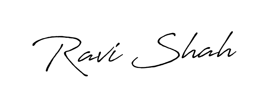 Also You can easily find your signature by using the search form. We will create Ravi Shah name handwritten signature images for you free of cost using Antro_Vectra_Bolder sign style. Ravi Shah signature style 7 images and pictures png