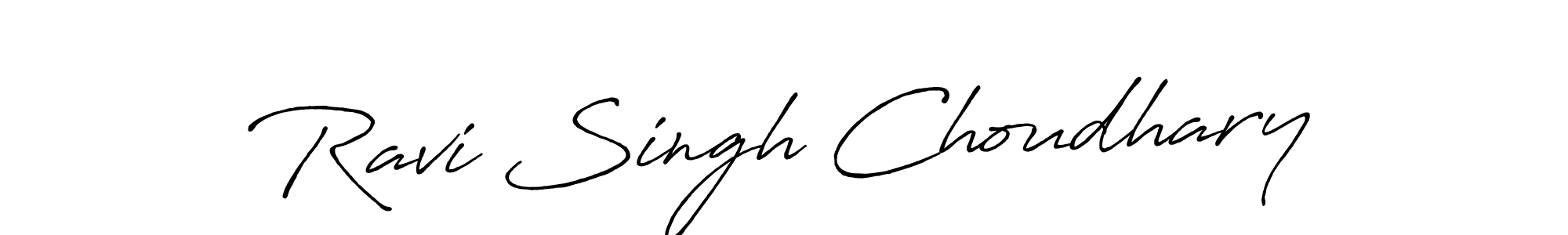 Also we have Ravi Singh Choudhary name is the best signature style. Create professional handwritten signature collection using Antro_Vectra_Bolder autograph style. Ravi Singh Choudhary signature style 7 images and pictures png