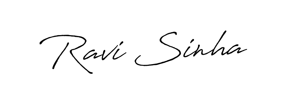 It looks lik you need a new signature style for name Ravi Sinha. Design unique handwritten (Antro_Vectra_Bolder) signature with our free signature maker in just a few clicks. Ravi Sinha signature style 7 images and pictures png