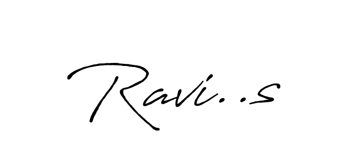 How to make Ravi..s signature? Antro_Vectra_Bolder is a professional autograph style. Create handwritten signature for Ravi..s name. Ravi..s signature style 7 images and pictures png