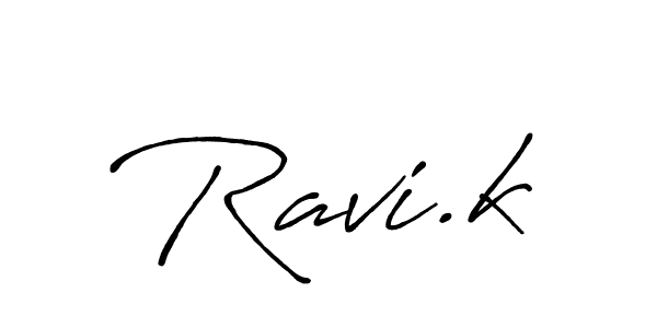 Here are the top 10 professional signature styles for the name Ravi.k. These are the best autograph styles you can use for your name. Ravi.k signature style 7 images and pictures png