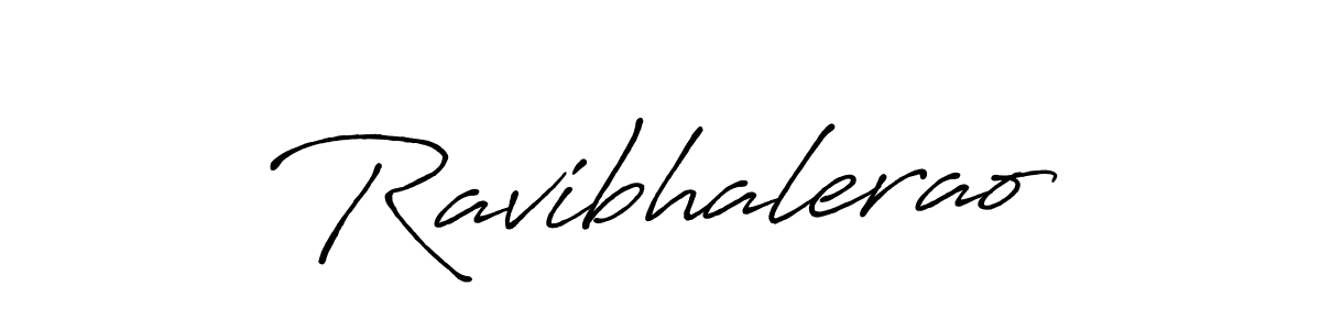 Make a beautiful signature design for name Ravibhalerao. With this signature (Antro_Vectra_Bolder) style, you can create a handwritten signature for free. Ravibhalerao signature style 7 images and pictures png