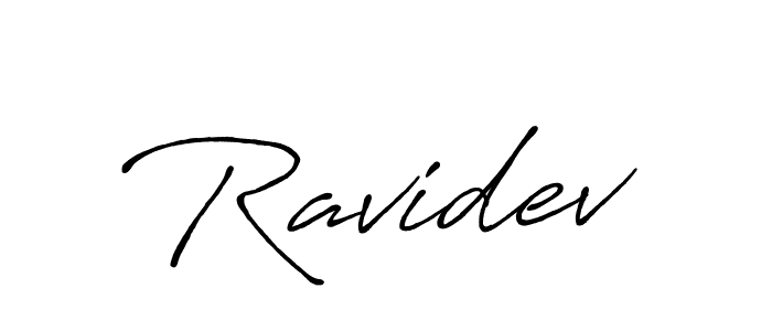 You can use this online signature creator to create a handwritten signature for the name Ravidev. This is the best online autograph maker. Ravidev signature style 7 images and pictures png