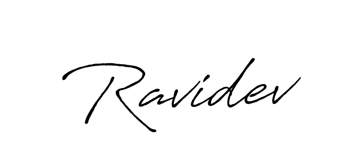 You can use this online signature creator to create a handwritten signature for the name Ravidev. This is the best online autograph maker. Ravidev signature style 7 images and pictures png