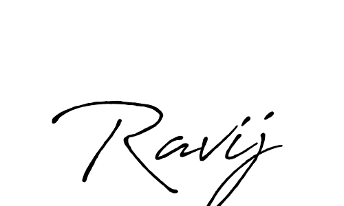 Antro_Vectra_Bolder is a professional signature style that is perfect for those who want to add a touch of class to their signature. It is also a great choice for those who want to make their signature more unique. Get Ravij name to fancy signature for free. Ravij signature style 7 images and pictures png
