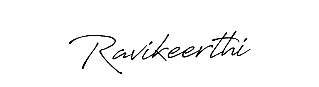 How to make Ravikeerthi signature? Antro_Vectra_Bolder is a professional autograph style. Create handwritten signature for Ravikeerthi name. Ravikeerthi signature style 7 images and pictures png