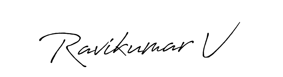 Here are the top 10 professional signature styles for the name Ravikumar V. These are the best autograph styles you can use for your name. Ravikumar V signature style 7 images and pictures png