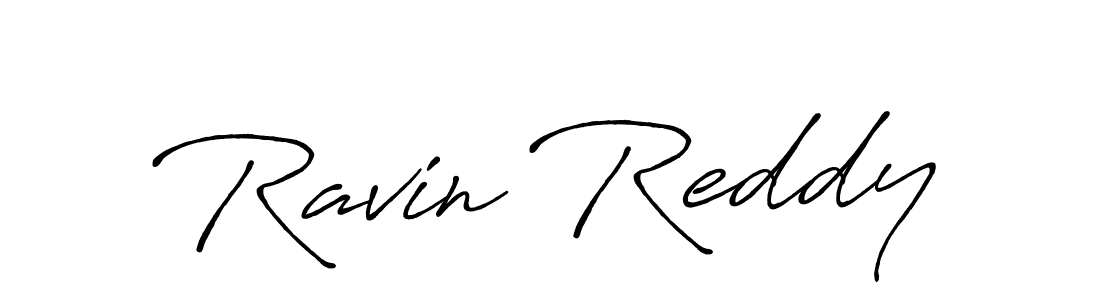 How to make Ravin Reddy signature? Antro_Vectra_Bolder is a professional autograph style. Create handwritten signature for Ravin Reddy name. Ravin Reddy signature style 7 images and pictures png