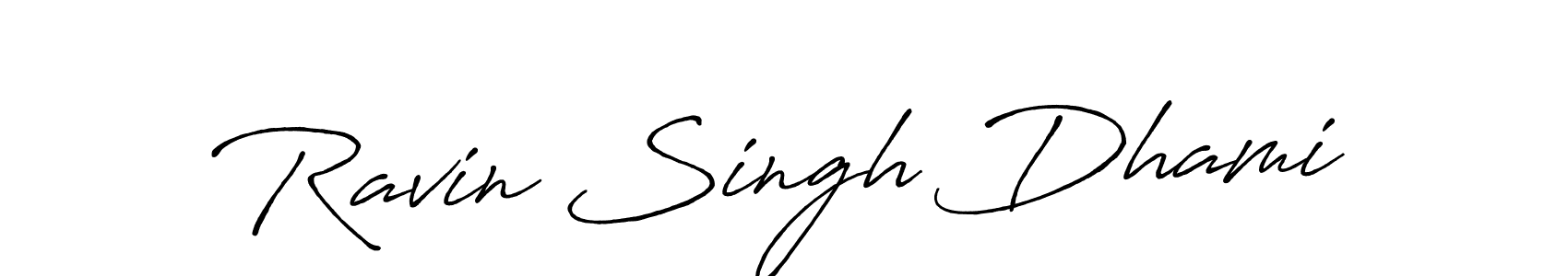 How to make Ravin Singh Dhami signature? Antro_Vectra_Bolder is a professional autograph style. Create handwritten signature for Ravin Singh Dhami name. Ravin Singh Dhami signature style 7 images and pictures png