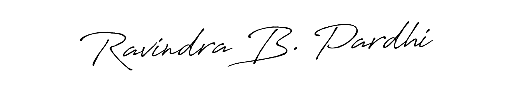 Make a beautiful signature design for name Ravindra B. Pardhi. Use this online signature maker to create a handwritten signature for free. Ravindra B. Pardhi signature style 7 images and pictures png