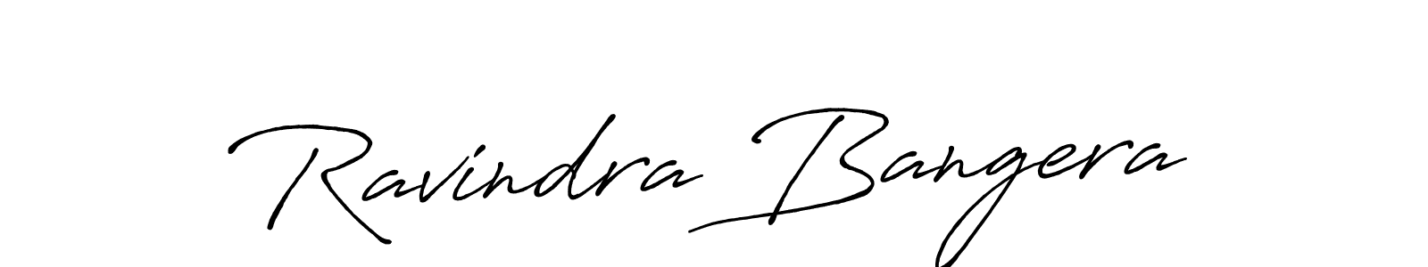 Use a signature maker to create a handwritten signature online. With this signature software, you can design (Antro_Vectra_Bolder) your own signature for name Ravindra Bangera. Ravindra Bangera signature style 7 images and pictures png