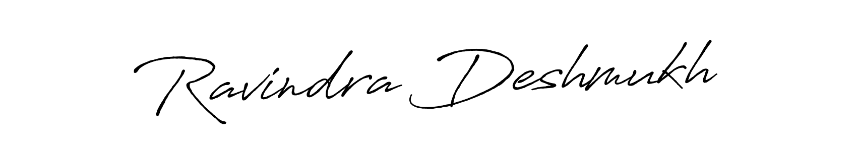 Also we have Ravindra Deshmukh name is the best signature style. Create professional handwritten signature collection using Antro_Vectra_Bolder autograph style. Ravindra Deshmukh signature style 7 images and pictures png