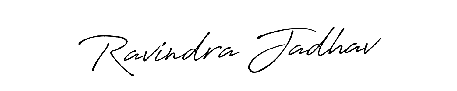 Make a beautiful signature design for name Ravindra Jadhav. Use this online signature maker to create a handwritten signature for free. Ravindra Jadhav signature style 7 images and pictures png