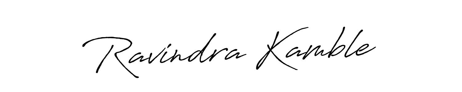 Use a signature maker to create a handwritten signature online. With this signature software, you can design (Antro_Vectra_Bolder) your own signature for name Ravindra Kamble. Ravindra Kamble signature style 7 images and pictures png