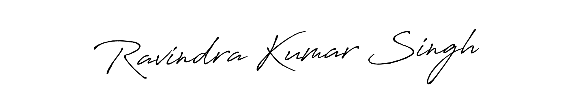 Design your own signature with our free online signature maker. With this signature software, you can create a handwritten (Antro_Vectra_Bolder) signature for name Ravindra Kumar Singh. Ravindra Kumar Singh signature style 7 images and pictures png