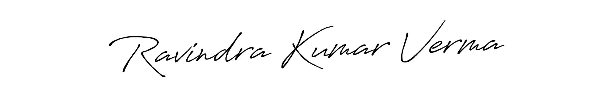 Also we have Ravindra Kumar Verma name is the best signature style. Create professional handwritten signature collection using Antro_Vectra_Bolder autograph style. Ravindra Kumar Verma signature style 7 images and pictures png