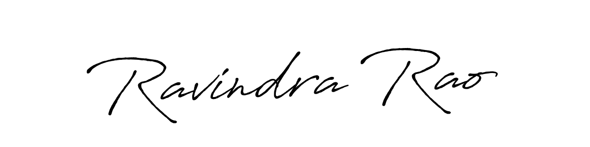 The best way (Antro_Vectra_Bolder) to make a short signature is to pick only two or three words in your name. The name Ravindra Rao include a total of six letters. For converting this name. Ravindra Rao signature style 7 images and pictures png