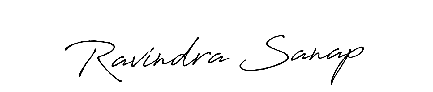 The best way (Antro_Vectra_Bolder) to make a short signature is to pick only two or three words in your name. The name Ravindra Sanap include a total of six letters. For converting this name. Ravindra Sanap signature style 7 images and pictures png