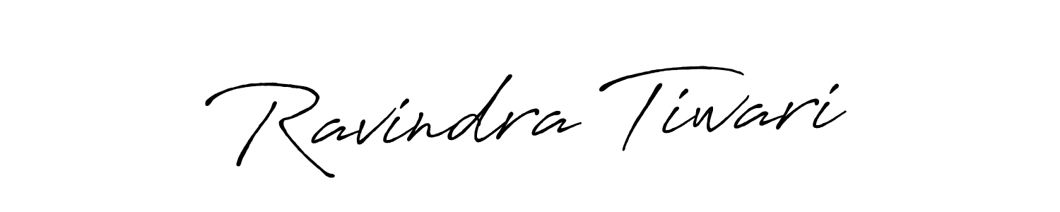 How to make Ravindra Tiwari signature? Antro_Vectra_Bolder is a professional autograph style. Create handwritten signature for Ravindra Tiwari name. Ravindra Tiwari signature style 7 images and pictures png