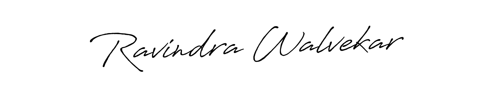 Also we have Ravindra Walvekar name is the best signature style. Create professional handwritten signature collection using Antro_Vectra_Bolder autograph style. Ravindra Walvekar signature style 7 images and pictures png