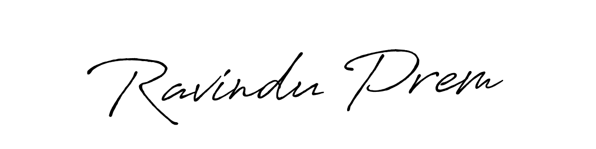 if you are searching for the best signature style for your name Ravindu Prem. so please give up your signature search. here we have designed multiple signature styles  using Antro_Vectra_Bolder. Ravindu Prem signature style 7 images and pictures png