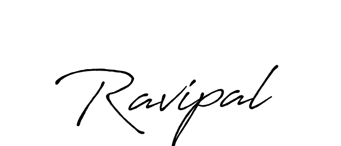 Create a beautiful signature design for name Ravipal. With this signature (Antro_Vectra_Bolder) fonts, you can make a handwritten signature for free. Ravipal signature style 7 images and pictures png