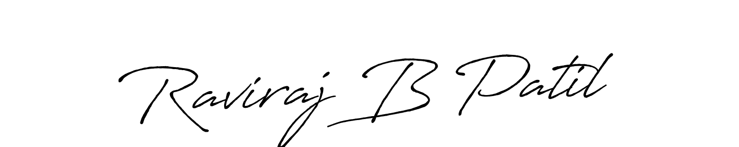 Make a beautiful signature design for name Raviraj B Patil. Use this online signature maker to create a handwritten signature for free. Raviraj B Patil signature style 7 images and pictures png