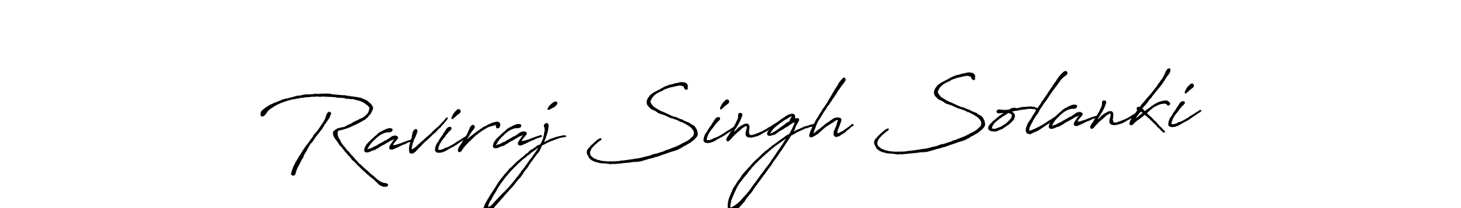 How to make Raviraj Singh Solanki signature? Antro_Vectra_Bolder is a professional autograph style. Create handwritten signature for Raviraj Singh Solanki name. Raviraj Singh Solanki signature style 7 images and pictures png