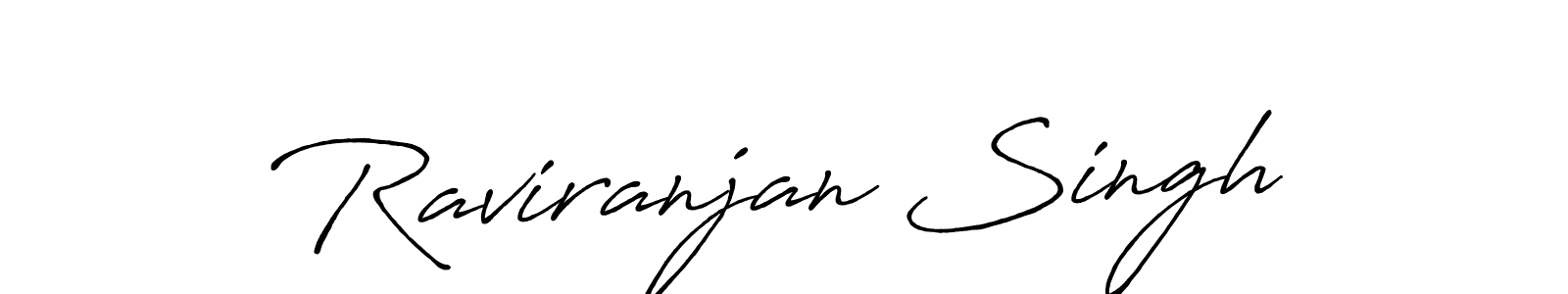 Raviranjan Singh stylish signature style. Best Handwritten Sign (Antro_Vectra_Bolder) for my name. Handwritten Signature Collection Ideas for my name Raviranjan Singh. Raviranjan Singh signature style 7 images and pictures png