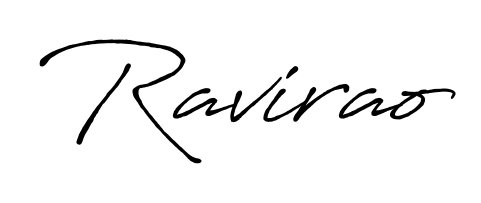 A modern signature idea for name Ravirao using Antro_Vectra_Bolder font. Clean strokes and elegant curves make it stand out instantly. Ravirao signature style 7 images and pictures png