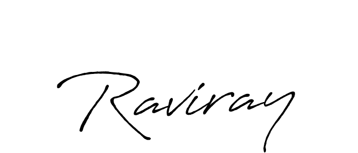 Also we have Raviray name is the best signature style. Create professional handwritten signature collection using Antro_Vectra_Bolder autograph style. Raviray signature style 7 images and pictures png