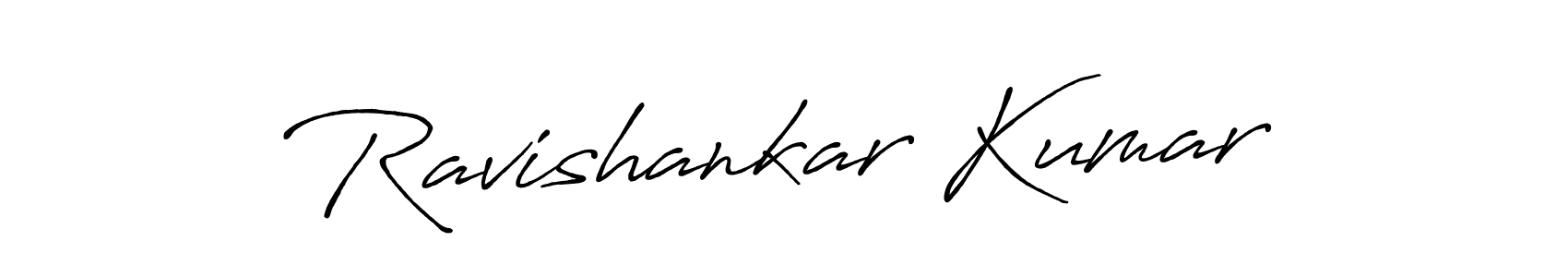 How to make Ravishankar Kumar signature? Antro_Vectra_Bolder is a professional autograph style. Create handwritten signature for Ravishankar Kumar name. Ravishankar Kumar signature style 7 images and pictures png