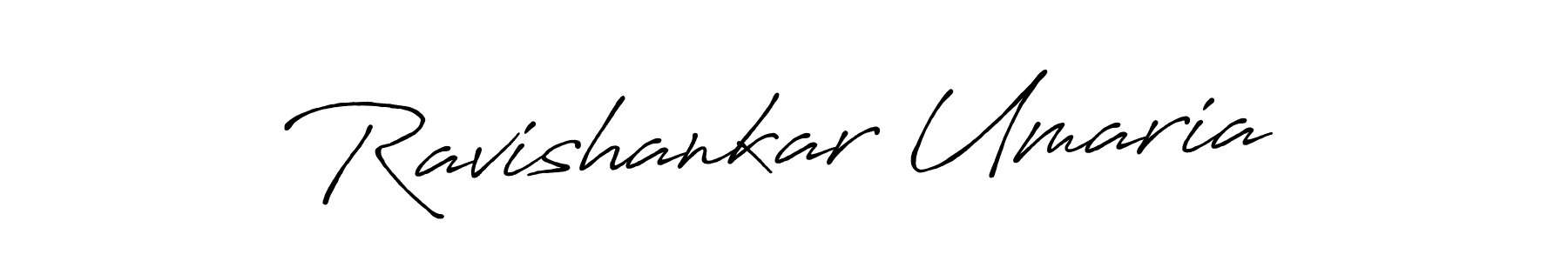 It looks lik you need a new signature style for name Ravishankar Umaria. Design unique handwritten (Antro_Vectra_Bolder) signature with our free signature maker in just a few clicks. Ravishankar Umaria signature style 7 images and pictures png