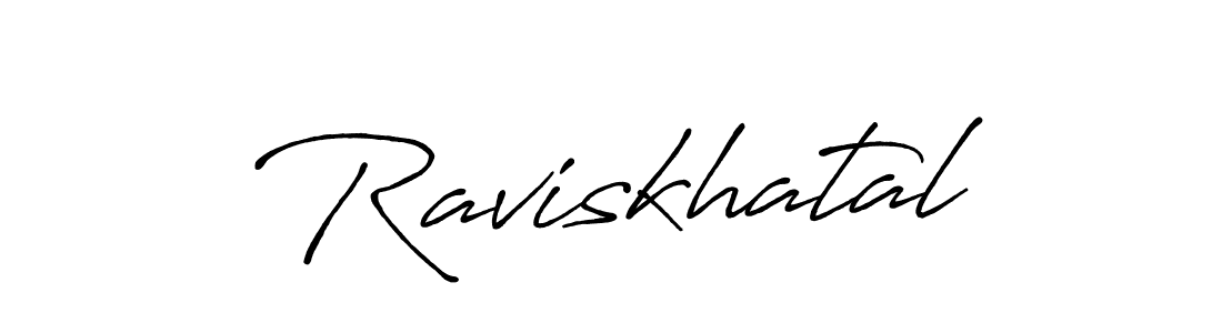 Also You can easily find your signature by using the search form. We will create Raviskhatal name handwritten signature images for you free of cost using Antro_Vectra_Bolder sign style. Raviskhatal signature style 7 images and pictures png